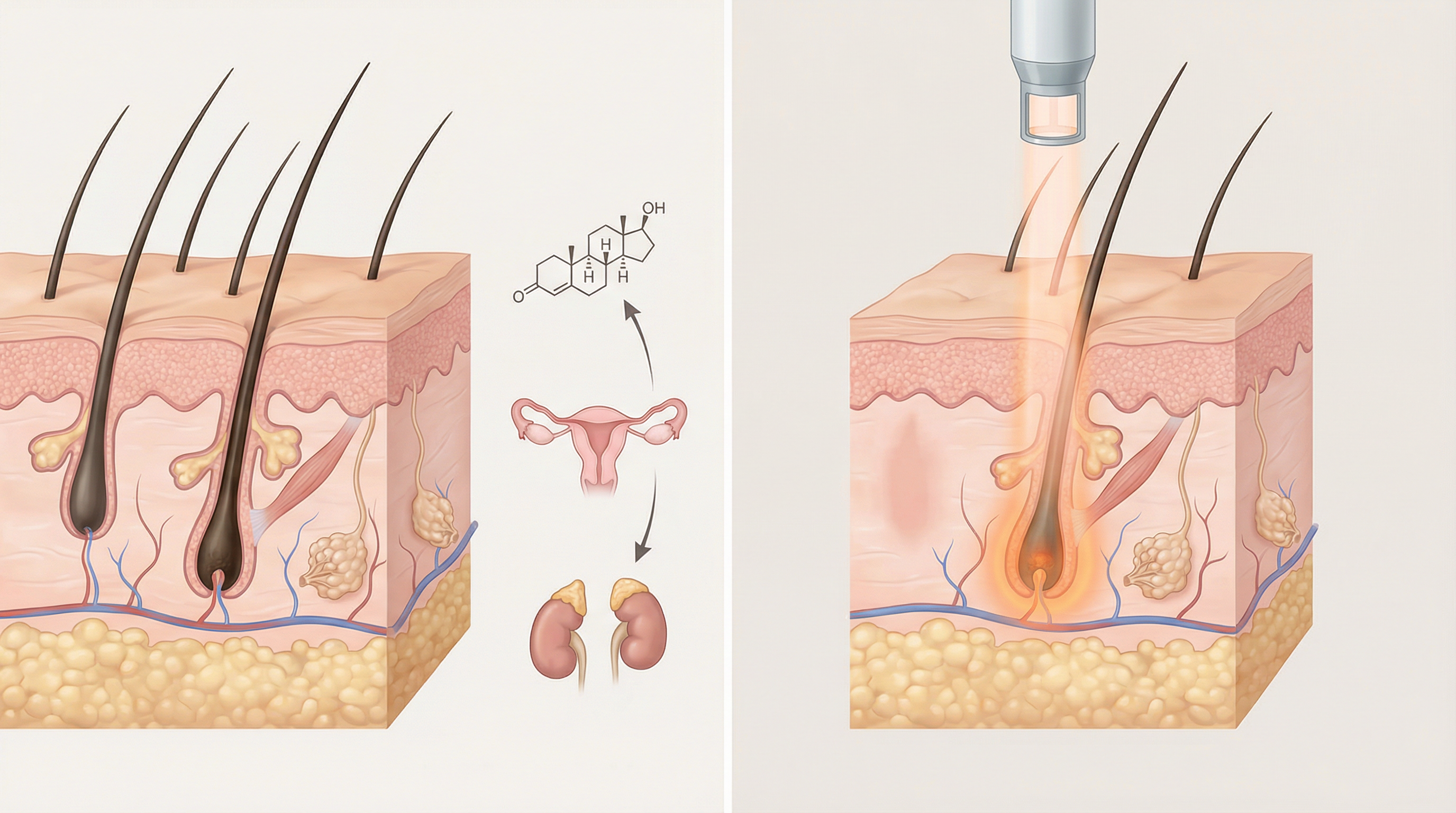 волосы вокруг ареол у женщин причины лазерная эпиляция груди